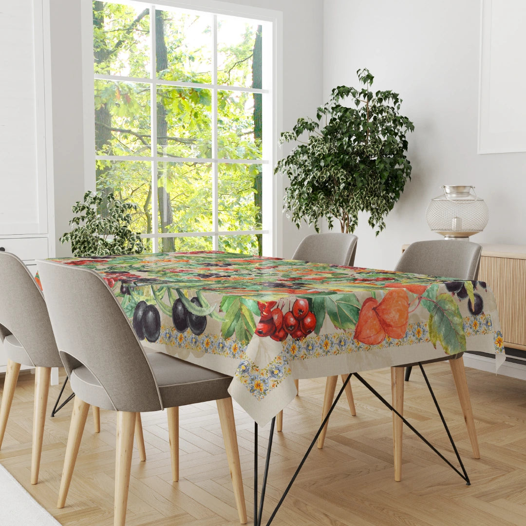 Tovaglia Vingi "Scelto da Benedetta Parodi" - Modello Tiffany 45 - Stampa Digitale Frutti di Bosco