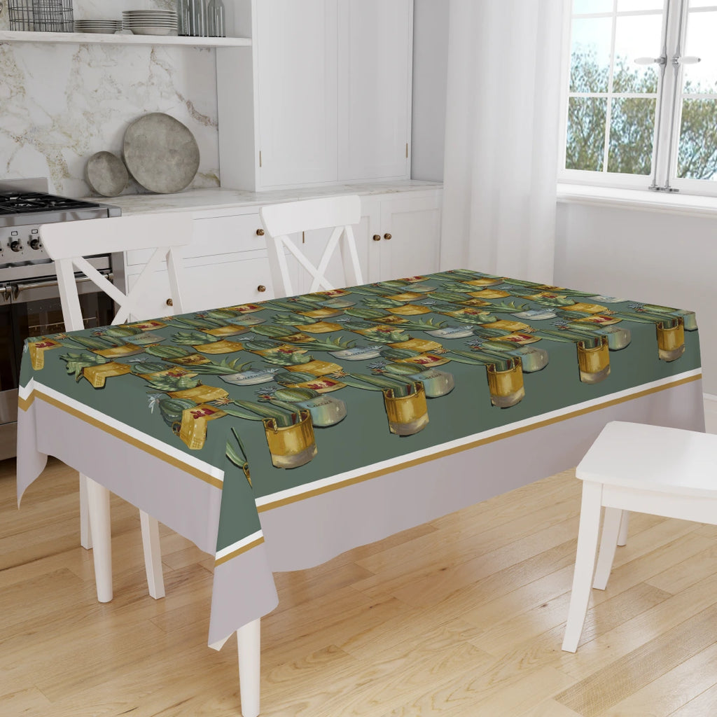 Tovaglia Vingi "Scelto da Benedetta Parodi" - Modello Tiffany 46 - Cactus e Succulente