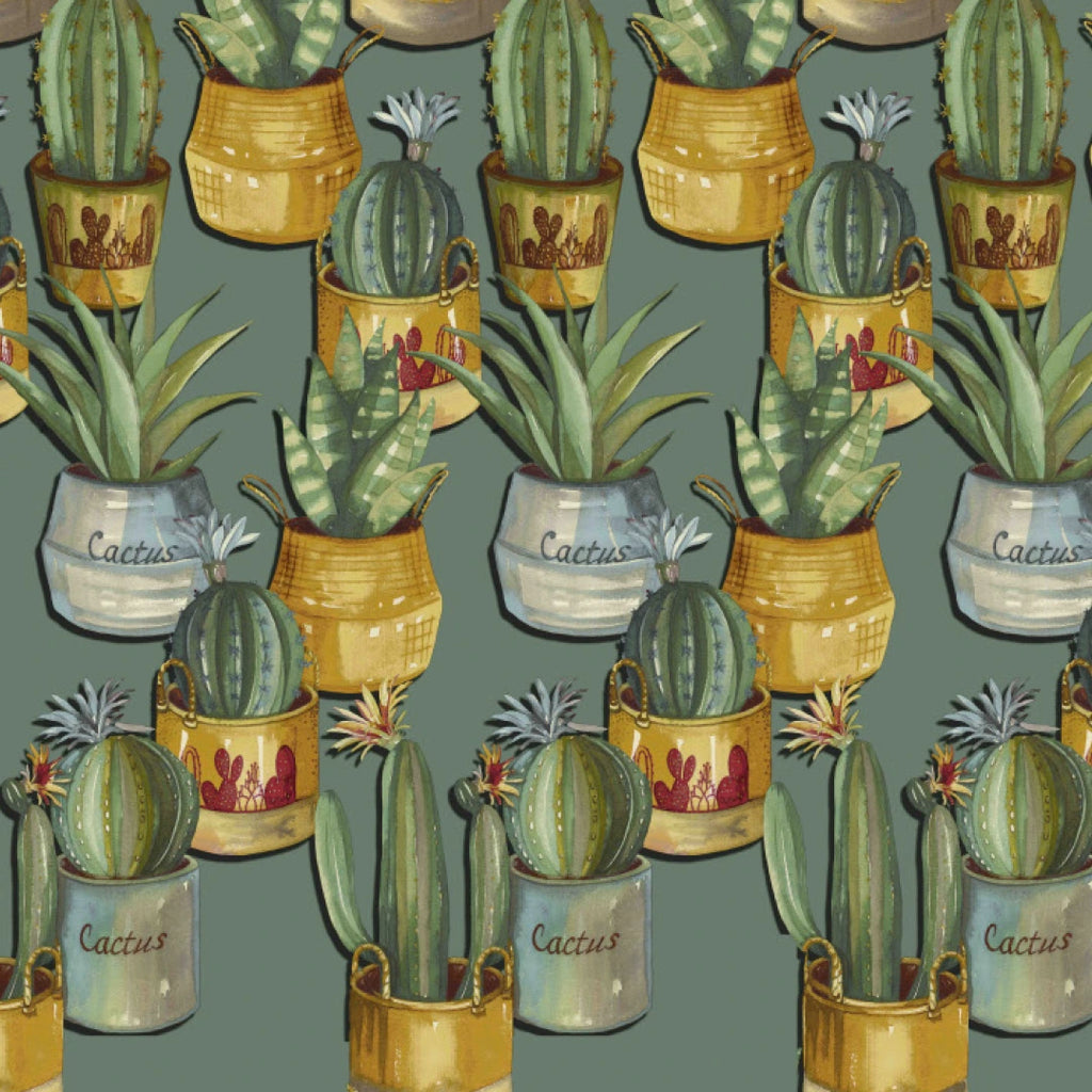 Tovaglia Vingi "Scelto da Benedetta Parodi" - Modello Tiffany 46 - Cactus e Succulente