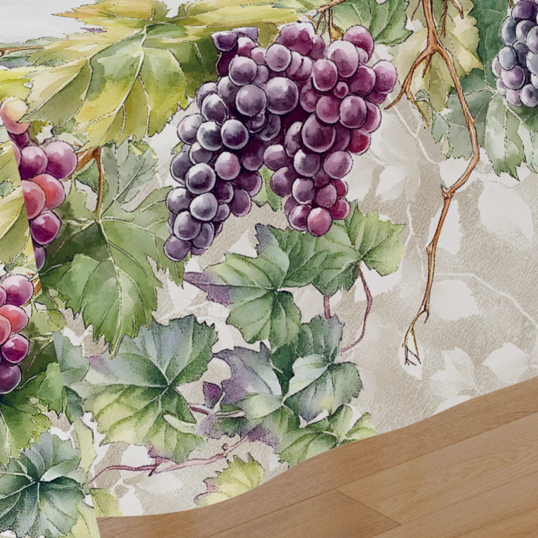 Tovaglia Vingi "Scelto da Benedetta Parodi" - Modello Tiffany 47 - Stampa Digitale Uva