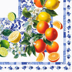 Tovaglia Vingi "Scelto da Benedetta Parodi" - Modello Tiffany 48 - Stampa Digitale Agrumi e Maioliche