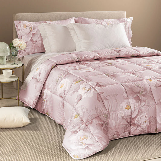 Trapunta in Raso di Cotone Eloise Acquamarina – Collezione Dreaming