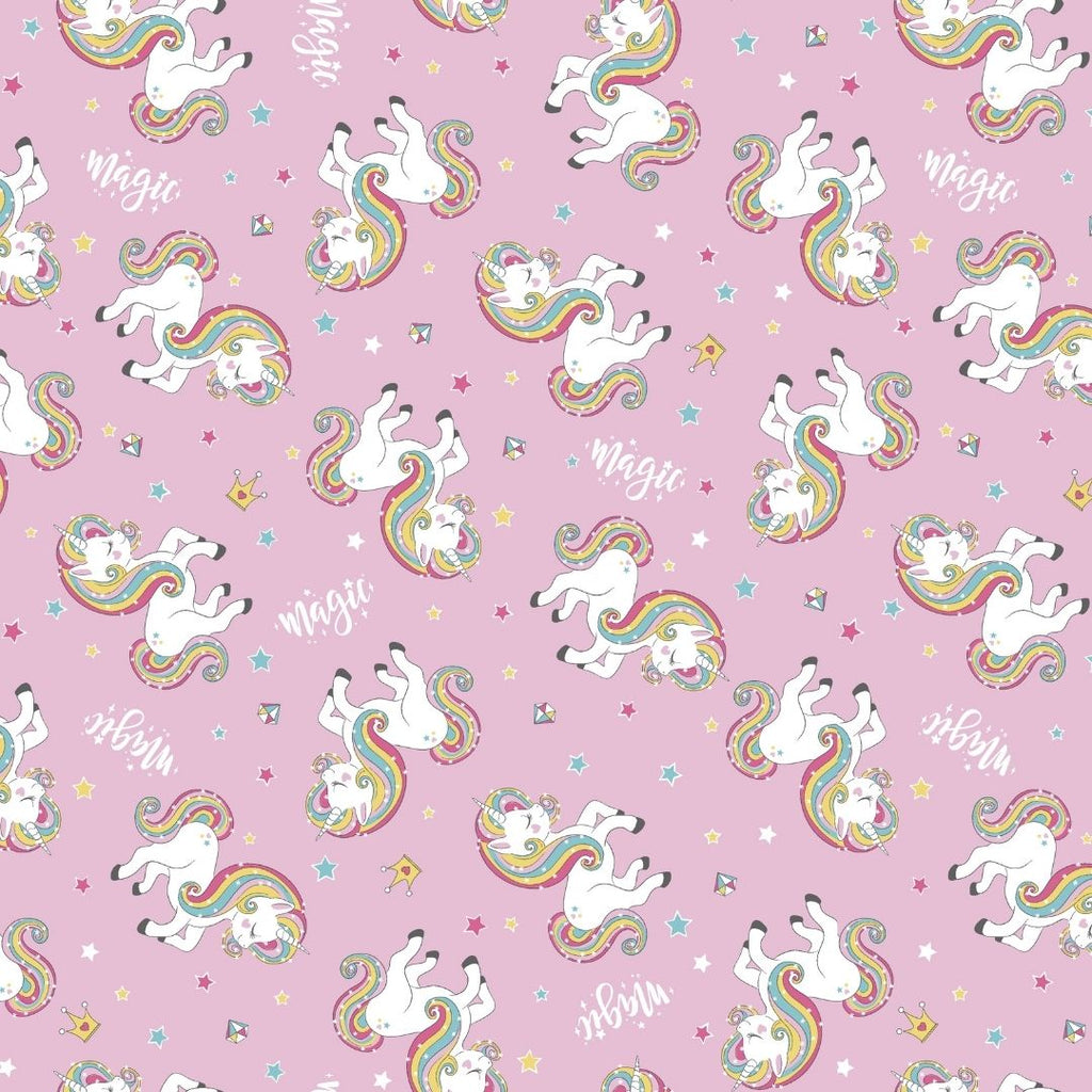 Completo Lenzuola "Unicorno" Linea Quadrifoglio - Gipetex Natural Dream