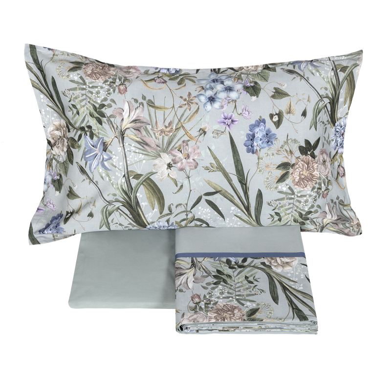 Completo Lenzuolo Fazzini "Vanitas" - Raso 300TC e Percalle - Matrimoniale