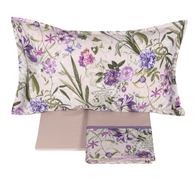 Completo Lenzuolo Fazzini "Vanitas" - Raso 300TC e Percalle - Matrimoniale