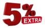 Sconto del 5 per cento