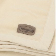 Coperta Matrimoniale Cashmere Somma Naga Bianco