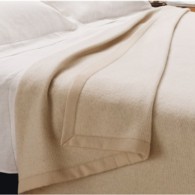 Coperta Matrimoniale LaneRossi Cachemire Giunone Bianco Beig