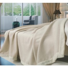Coperta Matrimoniale LaneRossi Cashmere Merino Fior di Loto 