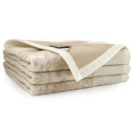 Coperta Matrimoniale LaneRossi Provenzale Bianco Beige