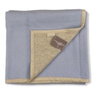 Coperta Matrimoniale LaneRossi Thema Celeste Ecru