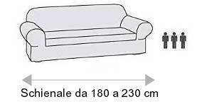 Copridivano 3 posti Smile misura