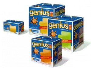 Copridivano Genius 3 posti biancaluna confezione