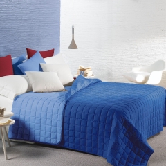 Trapuntino Matrimoniale Caleffi Modern Double Bluette