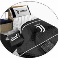 Completo Letto Singolo in Puro Cotone Ufficiale Juventus F.C. 100