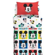Copriletto Topolino Caleffi Singolo Mickey Color