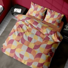 Copripiumino Singolo Geopop Arancio