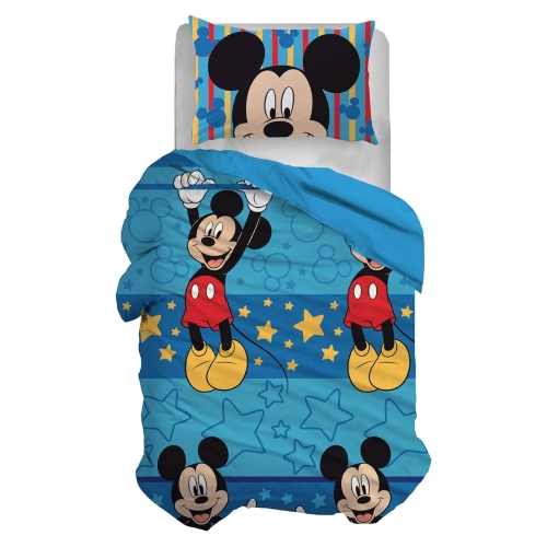 Parure Copripiumino 1 Piazza Mickey Mouse