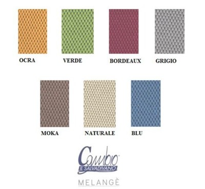 Copripoltrona Caleffi Melange colori