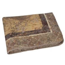 Plaid Imbottito Felpato Gabel Carezza Cognac