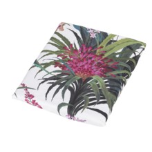 Plaid Pile Fazzini Hibiscus