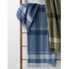 Plaid Somma Hudson Azzurro