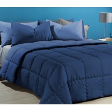 Copripiumino Singolo Navy bluette parure Double-Face